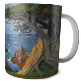 Kubek Pejzaż z Monterey Wojciech Kossak