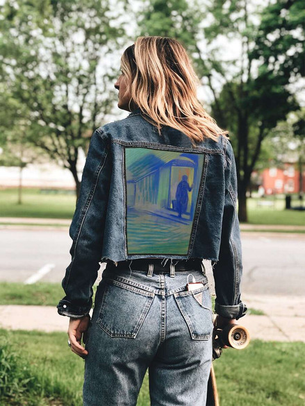 Ekran Alte Frau beim Betreten von Schloss Pretzfeld (Stara kobieta wchodząca do zamku Pretzfeld) Curt Herrmann