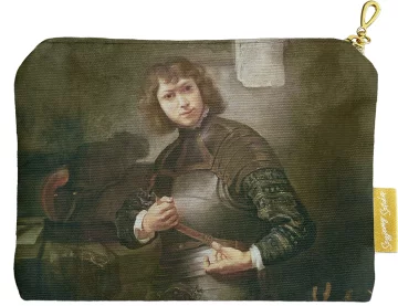 Kosmetyczka mini Młody mężczyzna w złotej zbroi Rembrandt