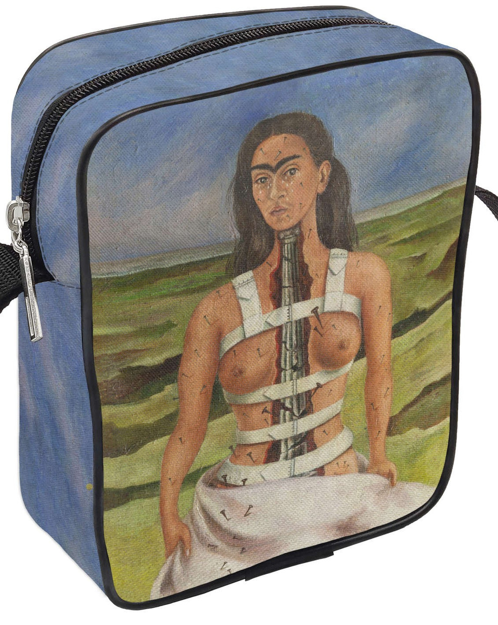 Torba Listonoszka Strzaskana kolumna Frida Kahlo