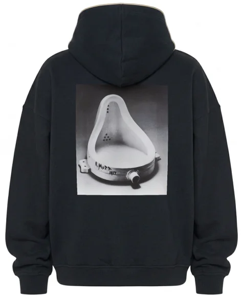 Bluza oversize Fontanna Marcel Duchamp