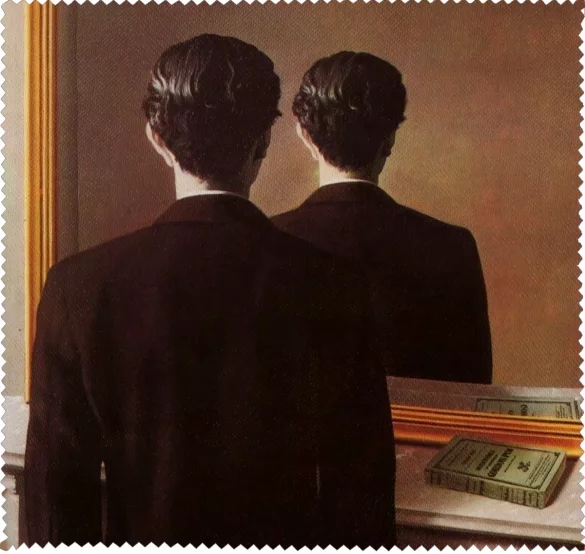 Ściereczka do okularów Nie reprodukować René Magritte