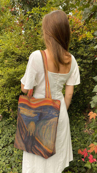Torba na ramię shopper Krzyk Edvard Munch
