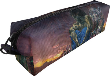 Piórnik Demon (siedzi) Mikhail Aleksandrovich Vrubel