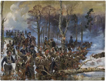 Podkładka na stół Olszynka Grochowska Wojciech Kossak