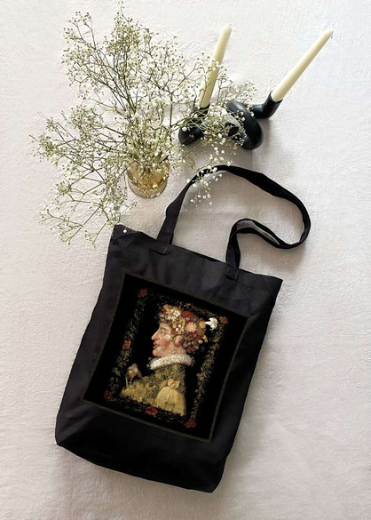 Torba z naszywką Wiosna Giuseppe Arcimboldo