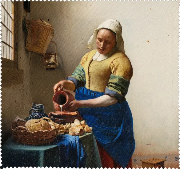 Ściereczka do okularów Mleczarka Jan Vermeer