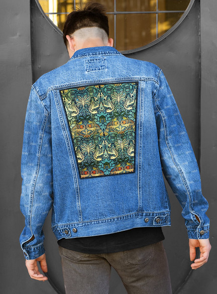 Ekran Paw i smok William Morris