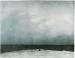 Podkładka na stół Mnich na brzegu morza Caspar David Friedrich