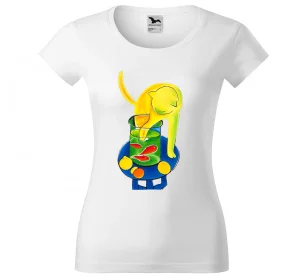 Bluzka damska Kot ze złotą rybką Henri Matisse