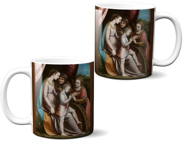 Kubek Mistyczne zaślubiny świętej Katarzyny Sofonisba Anguissola