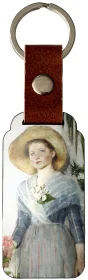 Brelok W oranżerii (W cieplarni) Olga Boznańska