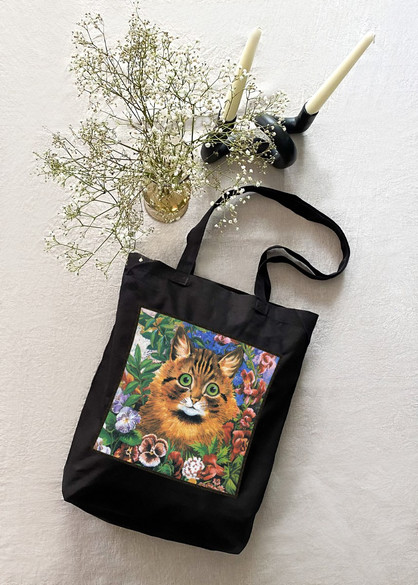 Torba z naszywką Studium kota Louis Wain