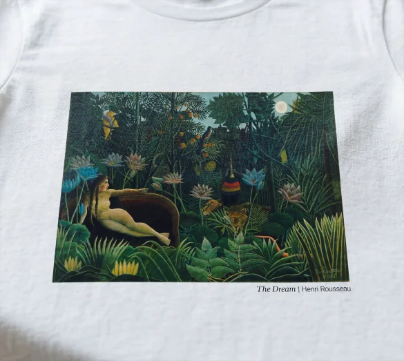 Koszulka z nadrukiem The Dream Henri Rousseau