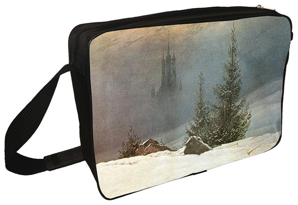 Torba na ramię Pejzaż zimowy Caspar David Friedrich