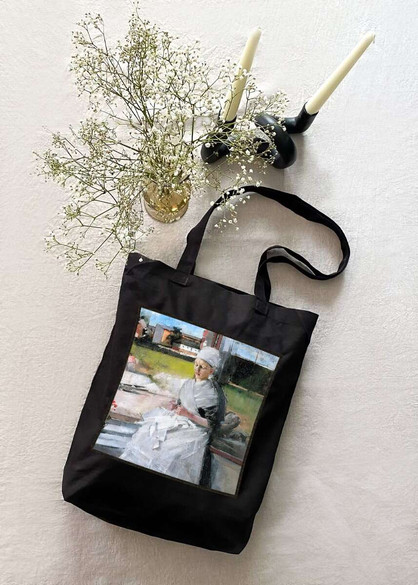 Torba z naszywką Bretonka Olga Boznańska