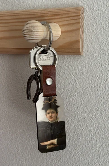 Brelok Portret Wandy Strażyńskiej Józef Mehoffer