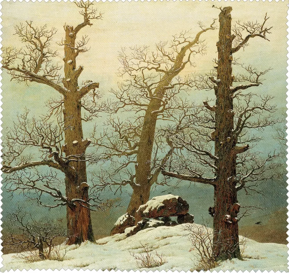 Ściereczka do okularów Dolmen w śniegu Caspar David Friedrich