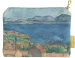 Kosmetyczka mini Zatoka Marsylii widziana z L​ ​Estaque​ 1885​ Paul Cezanne