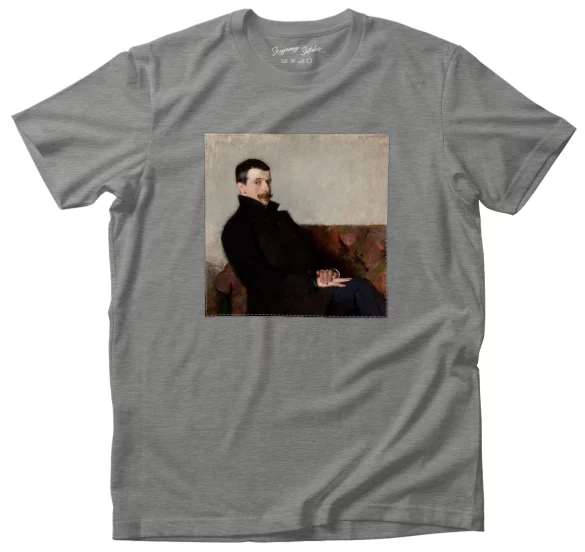 Koszulka z naszywką Portret Paula Nauena Olga Boznańska