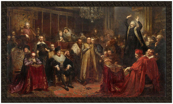 Naszywka Kazanie Skargi Jan Matejko