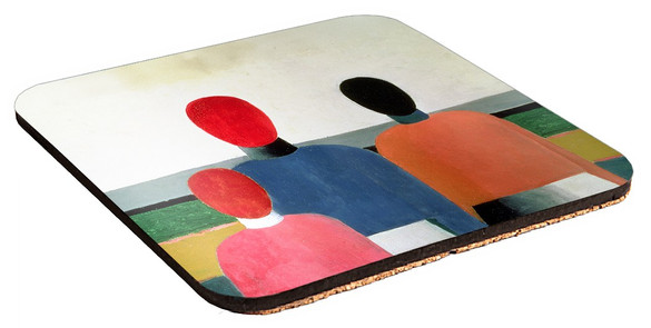 Podkładka pod kubek Trzy postacie kobiece Kazimir Severinovich Malevich