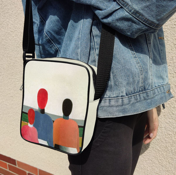 Listonoszka Trzy postacie kobiece Kazimir Severinovich Malevich