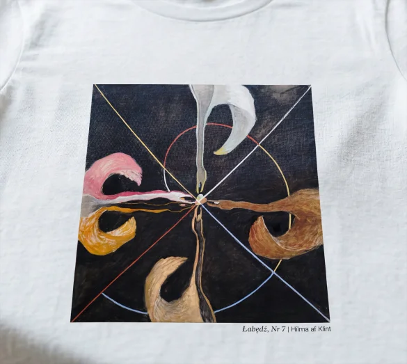 Bluzka damska Łabędź, Nr 7 Hilma af Klint