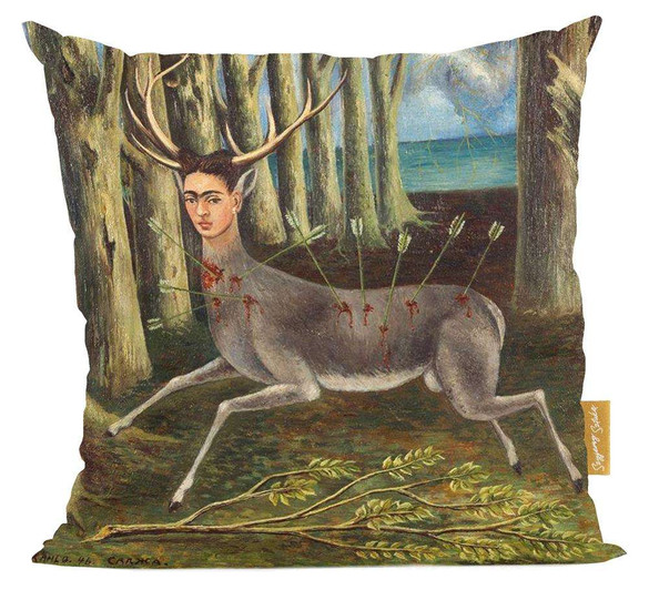 Poduszka Zraniony Jeleń Frida Kahlo