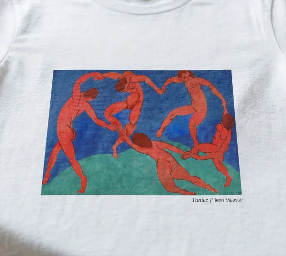 Koszulka z nadrukiem Taniec Henri Matisse