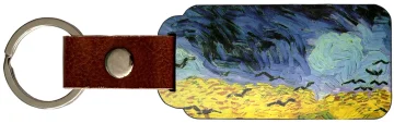 Brelok Pole pszenicy z krukami Vincent Van Gogh
