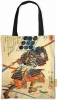 Torba na ramię Samuraj Kiyokazu z naginatą Utagawa Kuniyoshi