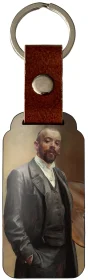 Brelok Autoportret z paletą Jacek Malczewski