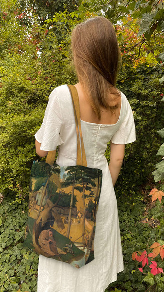 Torba na ramię shopper Kuszenie św. Antoniego Hieronim Bosch