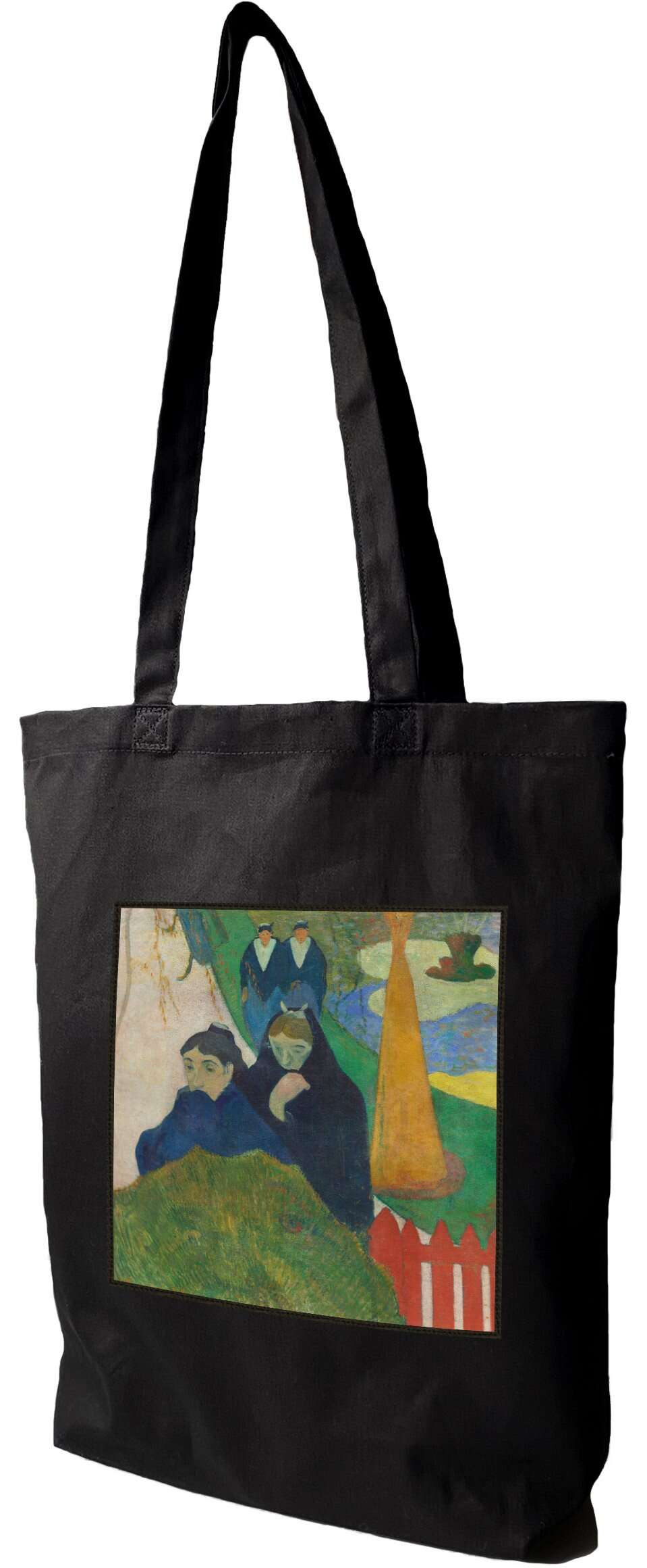 Torba z naszywką Arlésiennes (Mistral) Paul Gauguin, Czarna