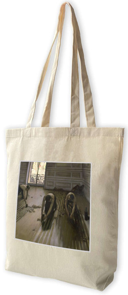 Torba z naszywką Cykliniarze Gustave Caillebotte