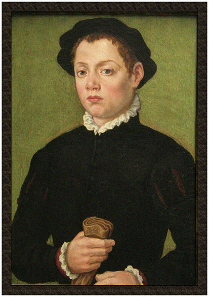 Naszywka Młody człowiek Sofonisba Anguissola
