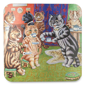 Podkładka pod kubek Herbata dla kota Louis Wain