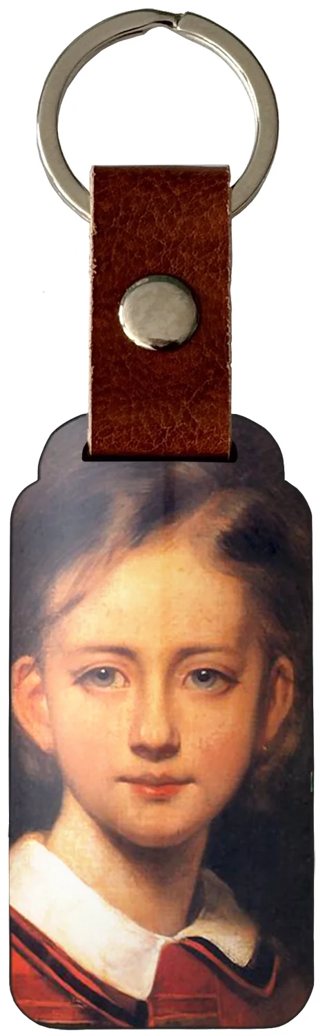 Brelok Portret dziewczynki Artur Grottger
