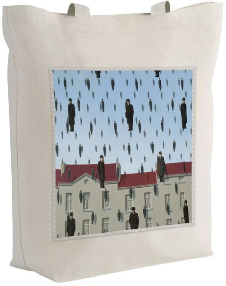 Torba z naszywką Spadanie René Magritte