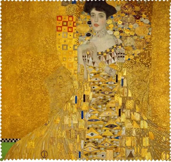 Ściereczka do okularów Złota Adela Gustav Klimt