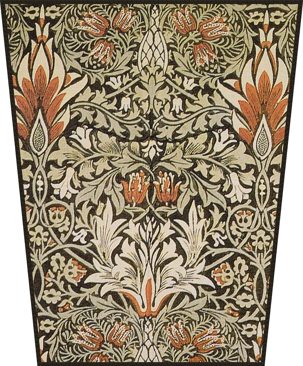 Ekran Główka węża William Morris