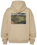 Bluza oversize Krajobraz z kominami Edgar Degas