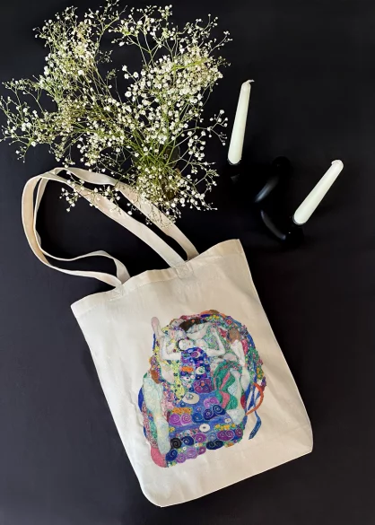 Torba bawełniana Dziewica Gustav Klimt