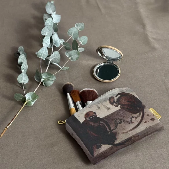 Kosmetyczka mini Dwie małpy Pieter Bruegel starszy