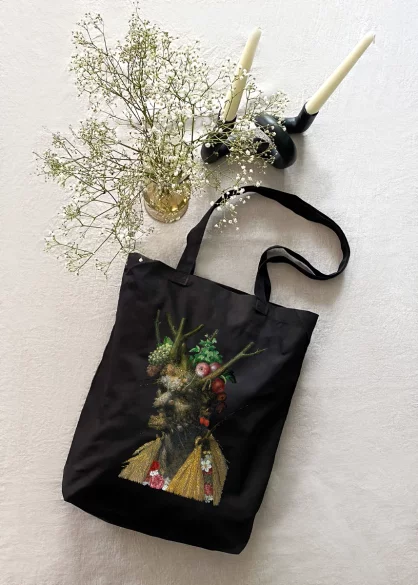 Torba bawełniana Cztery pory roku w jednej głowie Giuseppe Arcimboldo
