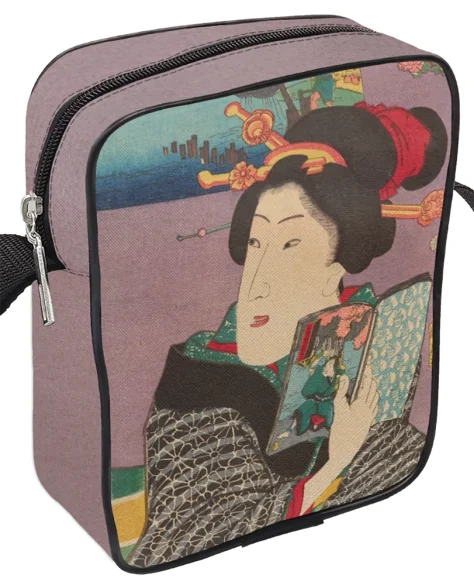 Torba Listonoszka Krajobrazy i piękności - mam ochotę przeczytać następny tom Utagawa Kuniyoshi