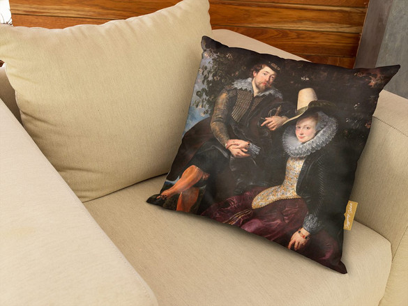 Poduszka Autoportret z pierwszą żoną Izabelą Brant Peter Paul Rubens