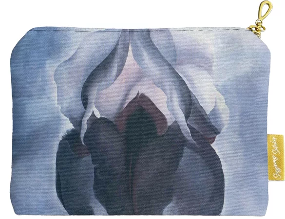 Kosmetyczka mini Czarna Iris III Georgia O’Keeffe