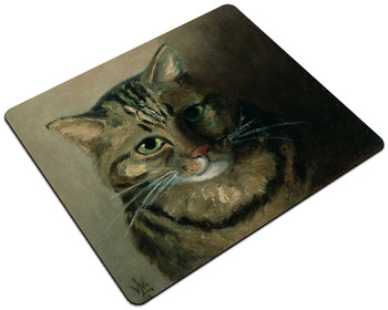 Podkładka Studium głowy kota tabby Louis Wain 24x19cm
